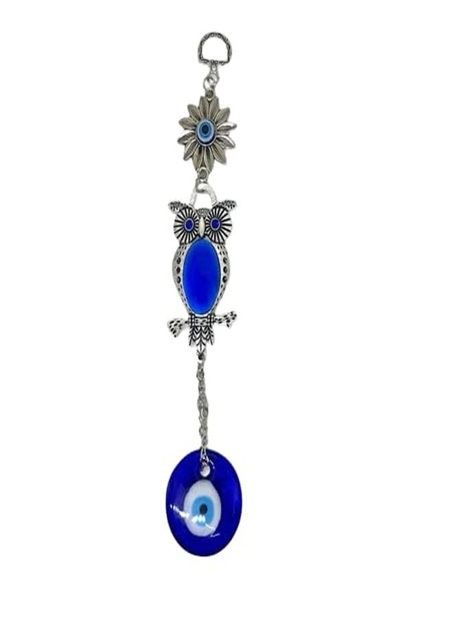 DT DECTONE Evil Eye Hanging for Home Lucky Owl Nazar Battu for Home Protection, Good Luck Charm and Prosperity at Office and Home and Car (Pack of 1) - Image 3